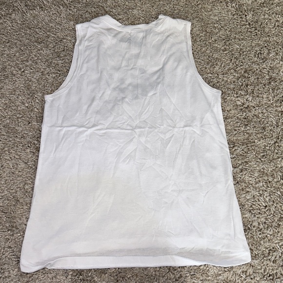 Mrs sleeveless white tank - size small - Picture 3 of 3